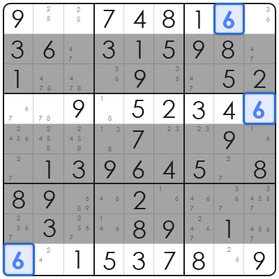 6 by 6 sudoku